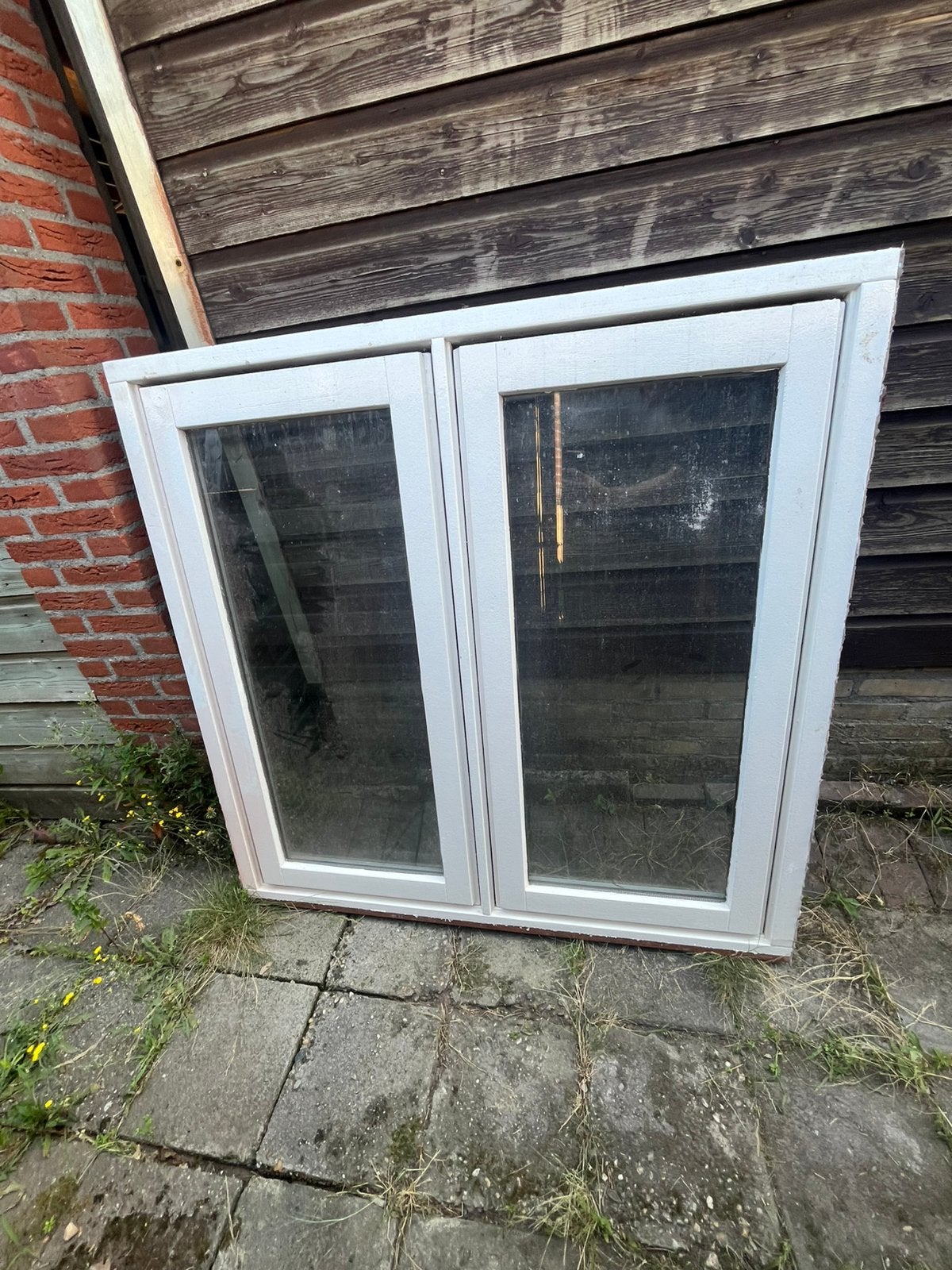 Hardhouten kozijn, Raamkozijn, Zo goed als nieuw, Hout, Ophalen