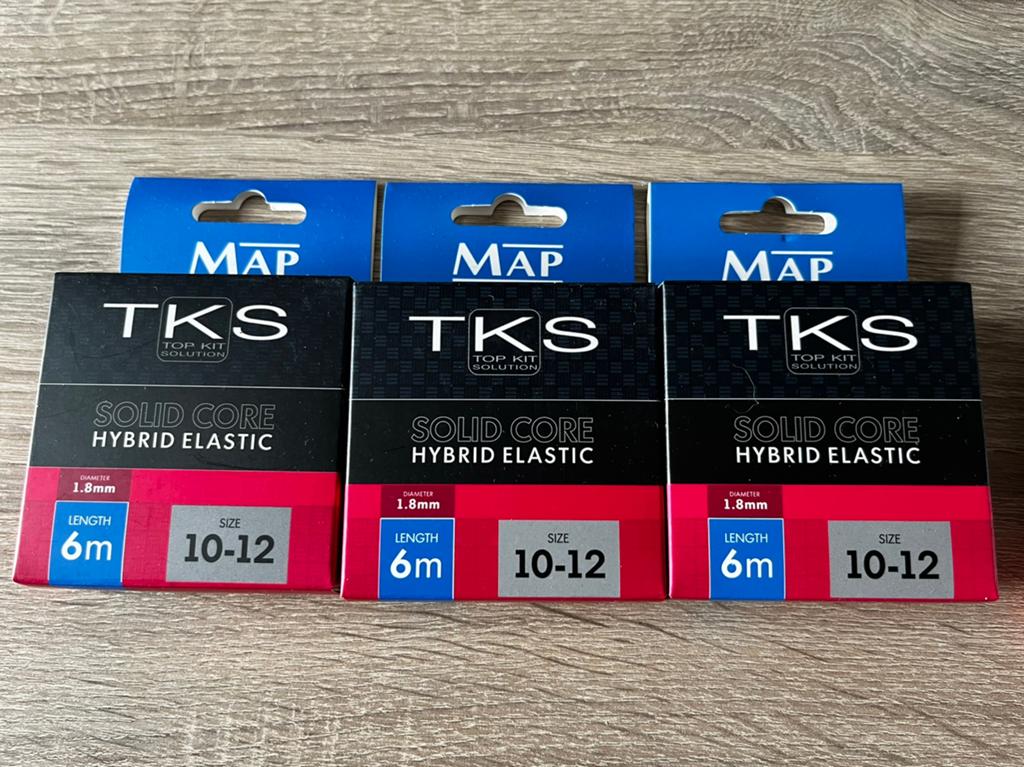 3x MAP TKS Solid Core Hybrid Elastic 1.8mm (10-12) Nieuw, Ophalen of Verzenden, Nieuw, Vislijn