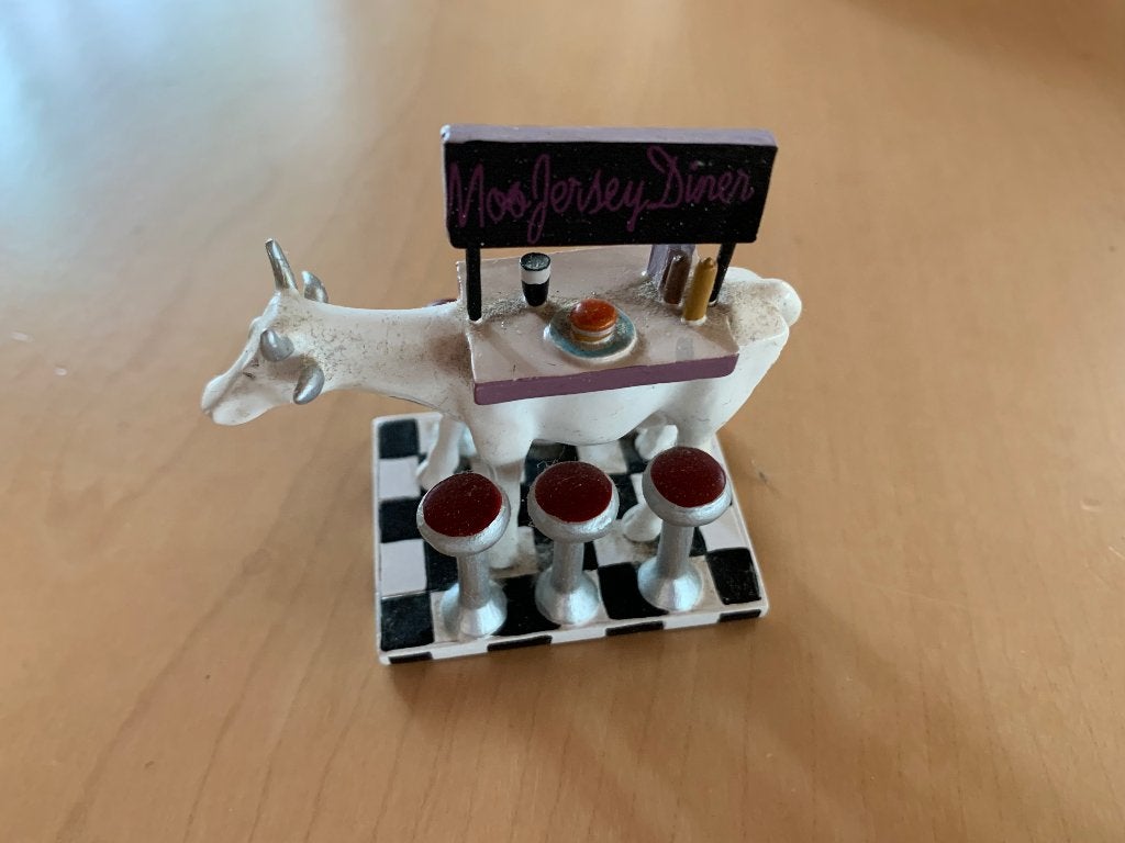 Cowparade, koe aan bar, Ophalen of Verzenden, Zo goed als nieuw, Dier