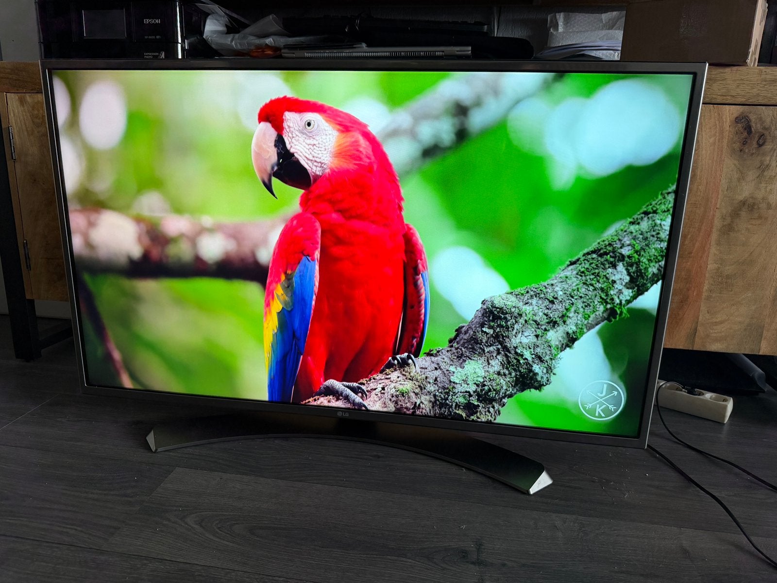 43” LG 4k UHD TV met magic remote, Ophalen, LED, 50 Hz, Zo goed als nieuw