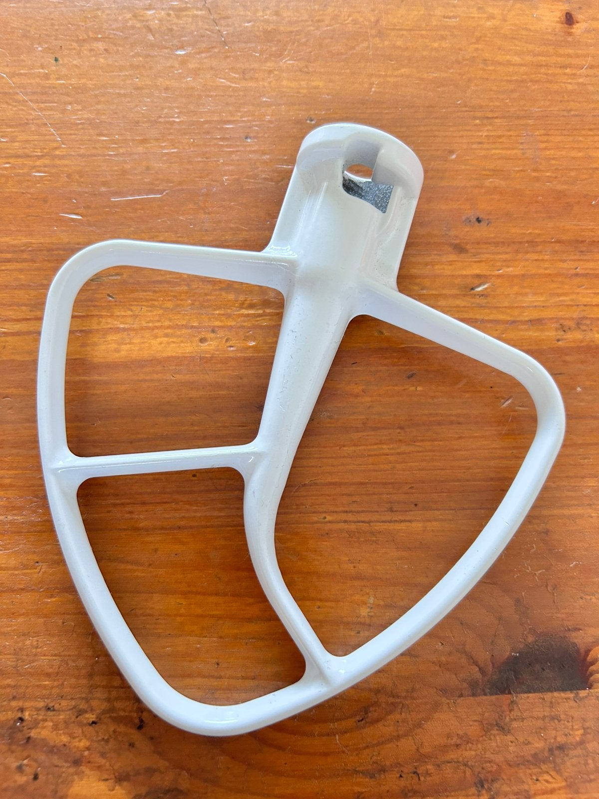 Klopper voor KitchenAid Artisan mixer., Ophalen, Zo goed als nieuw, Metaal, Wit