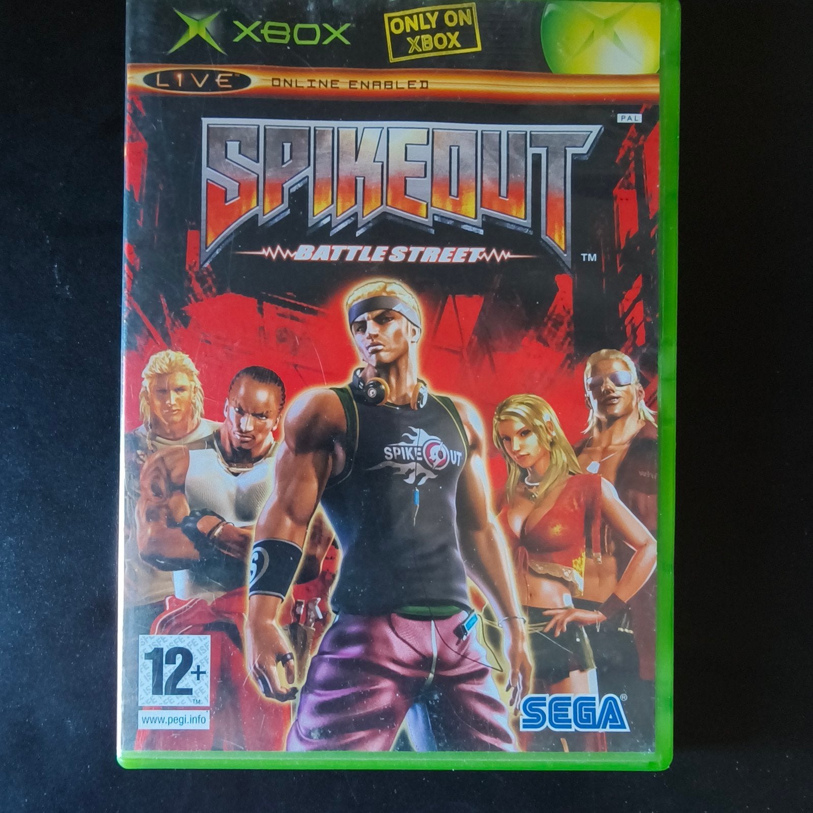Spikeout: Battle Street - Xbox Original (PAL), Gebruikt, Vechten, 2 spelers, Ophalen of Verzenden