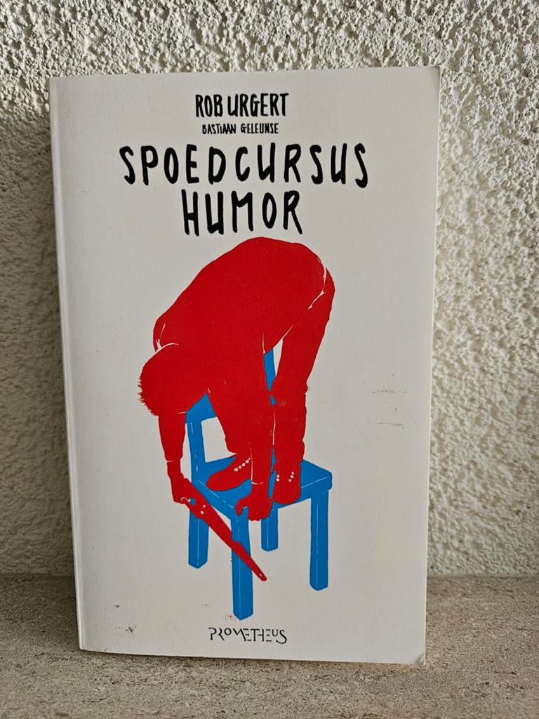 Spoedcursus Humor - Rob Urgert & Bastiaan Geleijnse, Boeken, Humor, Gelezen, Anekdotes en Observaties, Ophalen of Verzenden