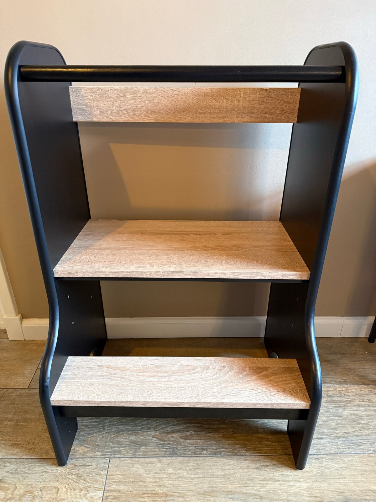 Tweeling Learning Tower - Zwart/Hout, Ophalen, Gebruikt, Overige typen