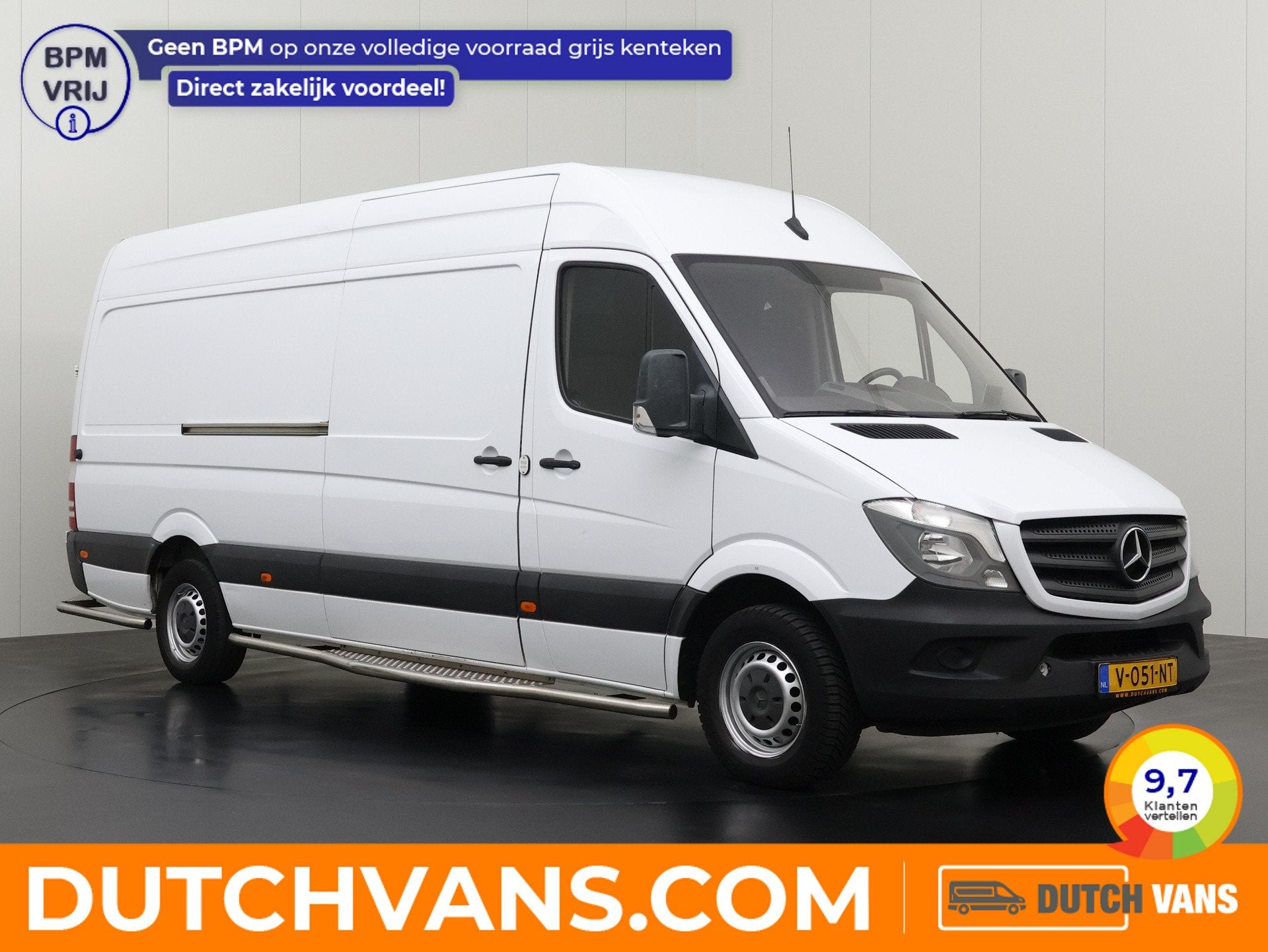 Mercedes-Benz Sprinter 311CDI Automaat L3H2 Maxi | Camera |, Auto's, Dealer onderhouden, Gebruikt, Euro 6, 4 cilinders