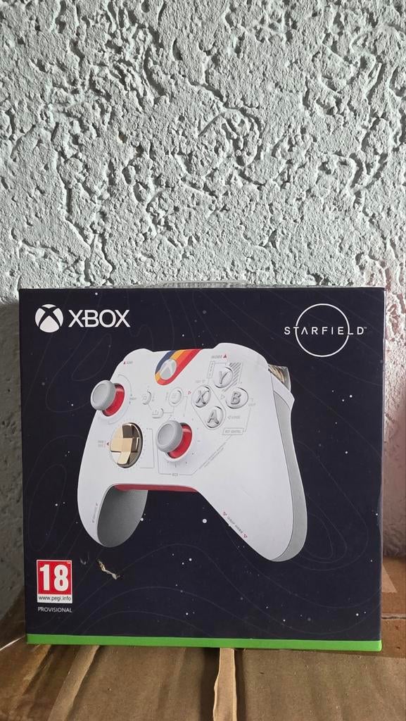 Nieuwe Xbox Starfield Limited Edition Controller - Geseald, Spelcomputers en Games, Games | Xbox Series X en S, Nieuw, Ophalen of Verzenden