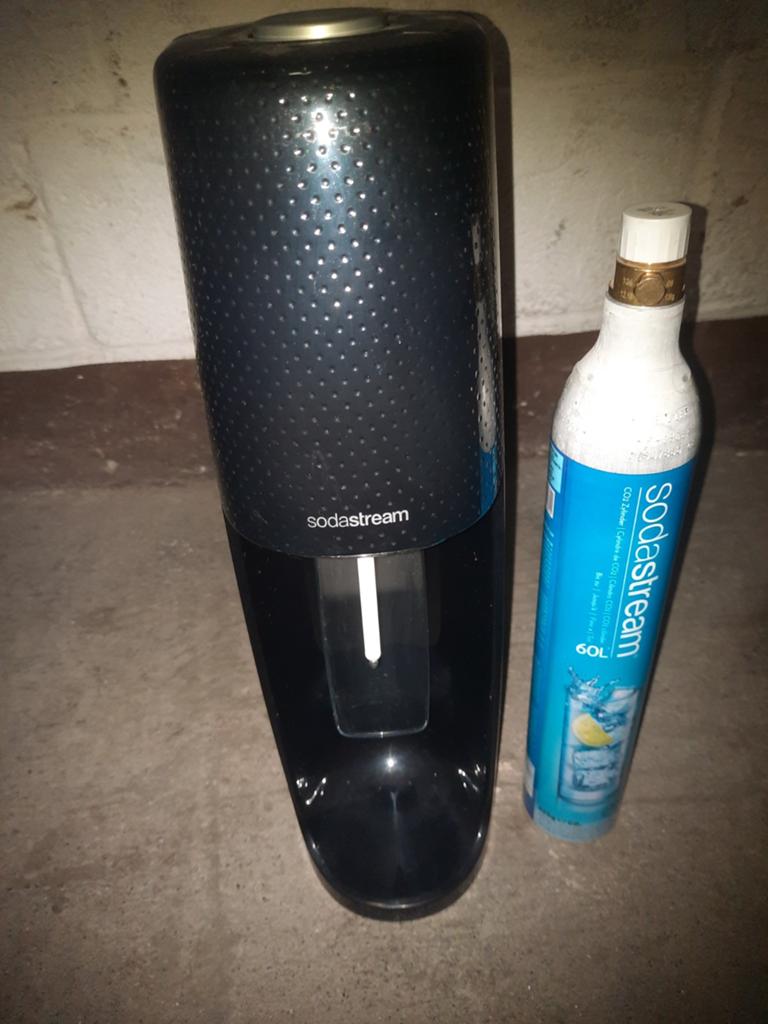 Sodastream zwart, Witgoed en Apparatuur, Ophalen, Gebruikt