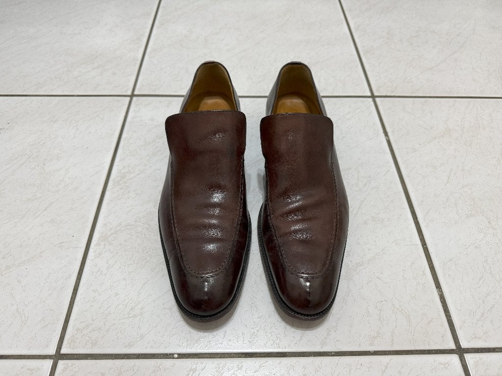 GUCCI lederen schoenen loafers 46 bruin €900, Loafers, Bruin, Verzenden, Gucci