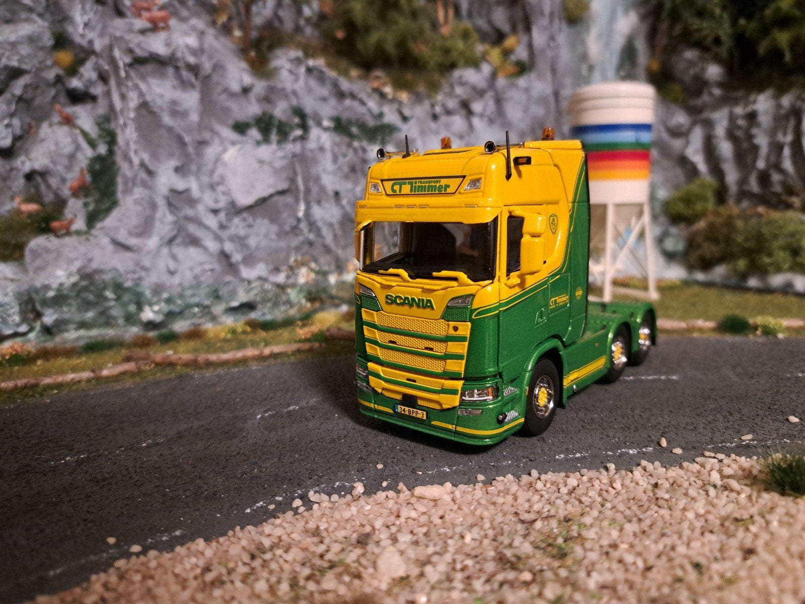 IMC Scania Timmer Transport, Hobby en Vrije tijd, Ophalen of Verzenden, Nieuw, Bus of Vrachtwagen, Tekno