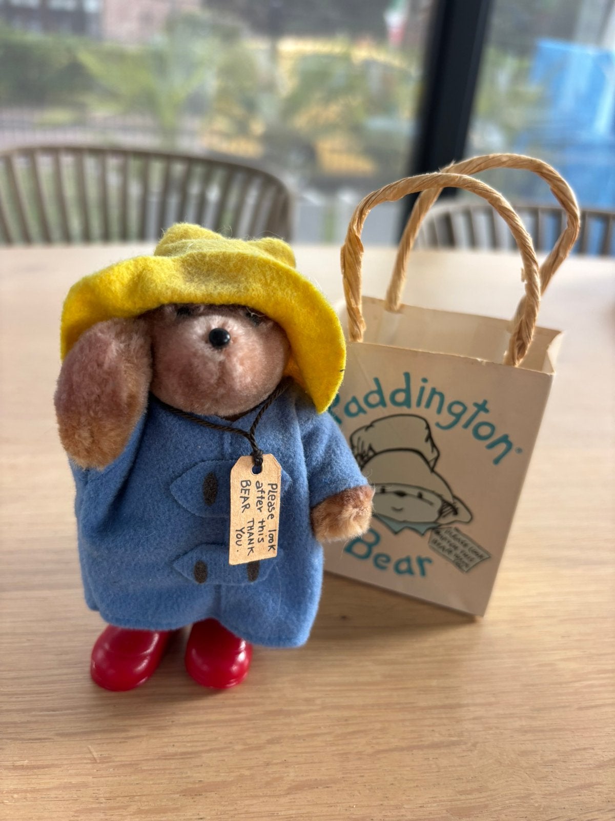 Originele Vintage Paddington Beer met Cadeautasje, Verzamelen, Ophalen of Verzenden, Zo goed als nieuw, Stoffen beer, Overige merken