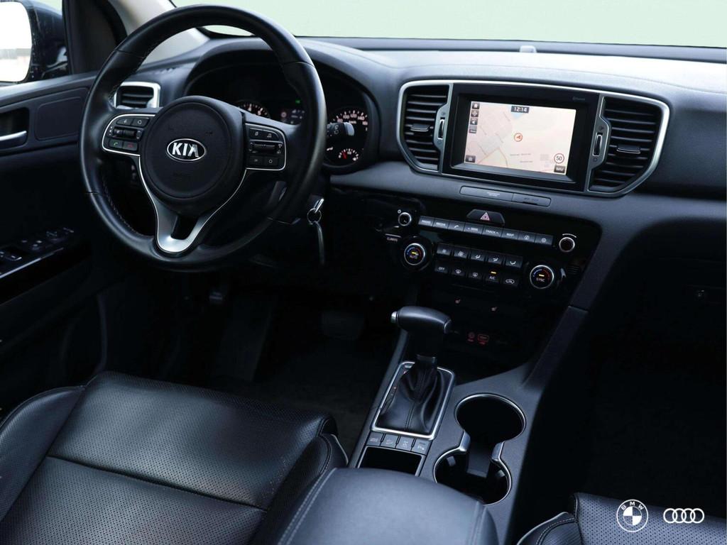 Kia Sportage 1.6 T-GDI 4WD DynamicPlusLine, Auto's, Kia, 4 cilinders, Met garantie (alle), Leder, Bedrijf