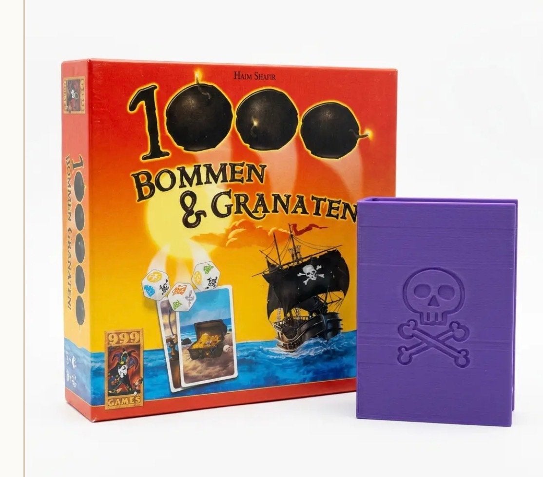 Dobbelsteentray & Schuifdeksel voor 1000 Bommen & Granaten, Ophalen of Verzenden, Nieuw