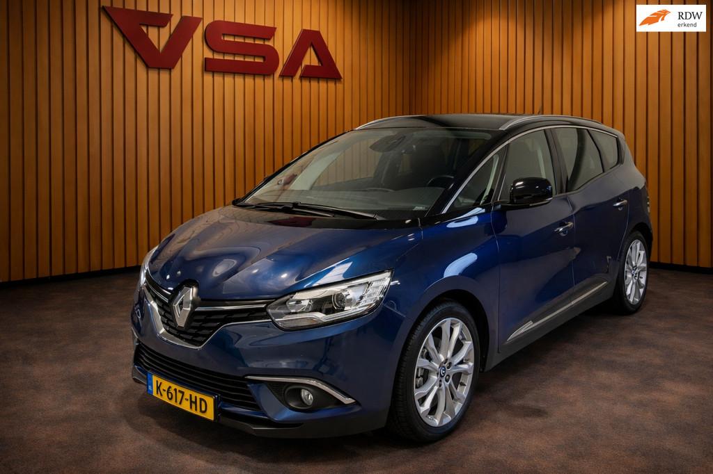 Renault Scénic 1.2 TCe Intens|Trekhaak inklapbaar|key-less|, Voorwielaandrijving, Gebruikt, 4 cilinders, Blauw