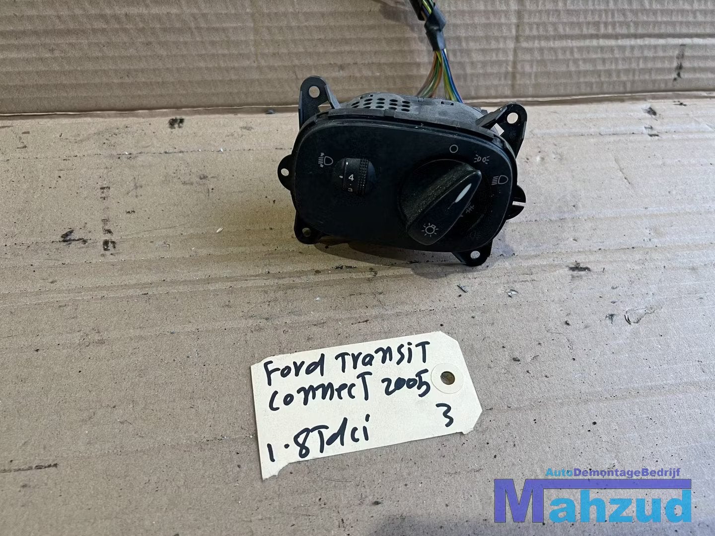 FORD TRANSIT CONNECT licht schakelaar 2002-2012, Gebruikt, Info@ford.com, Ophalen of Verzenden, Ford