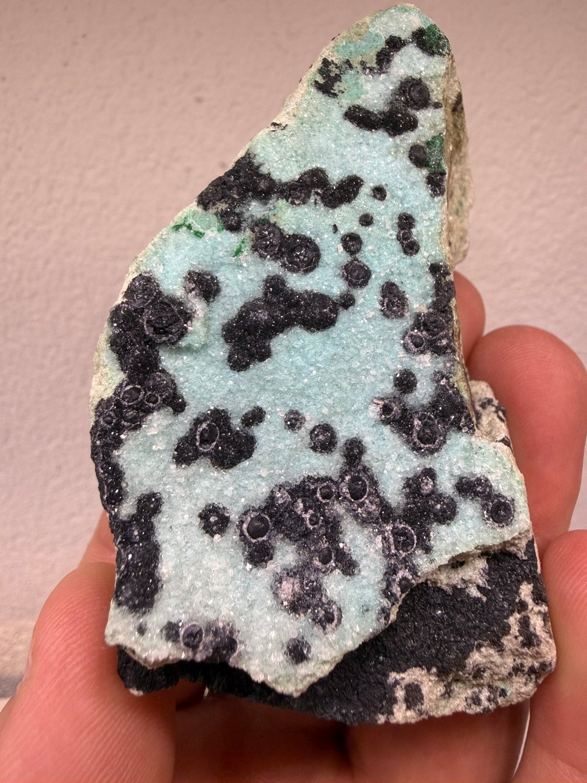 Chrysocolla met kwarts, Verzamelen, Mineralen en Fossielen, Ophalen of Verzenden, Mineraal