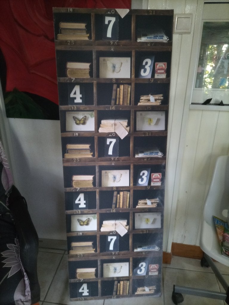 Wandbord 150 x 52 cm, Ophalen