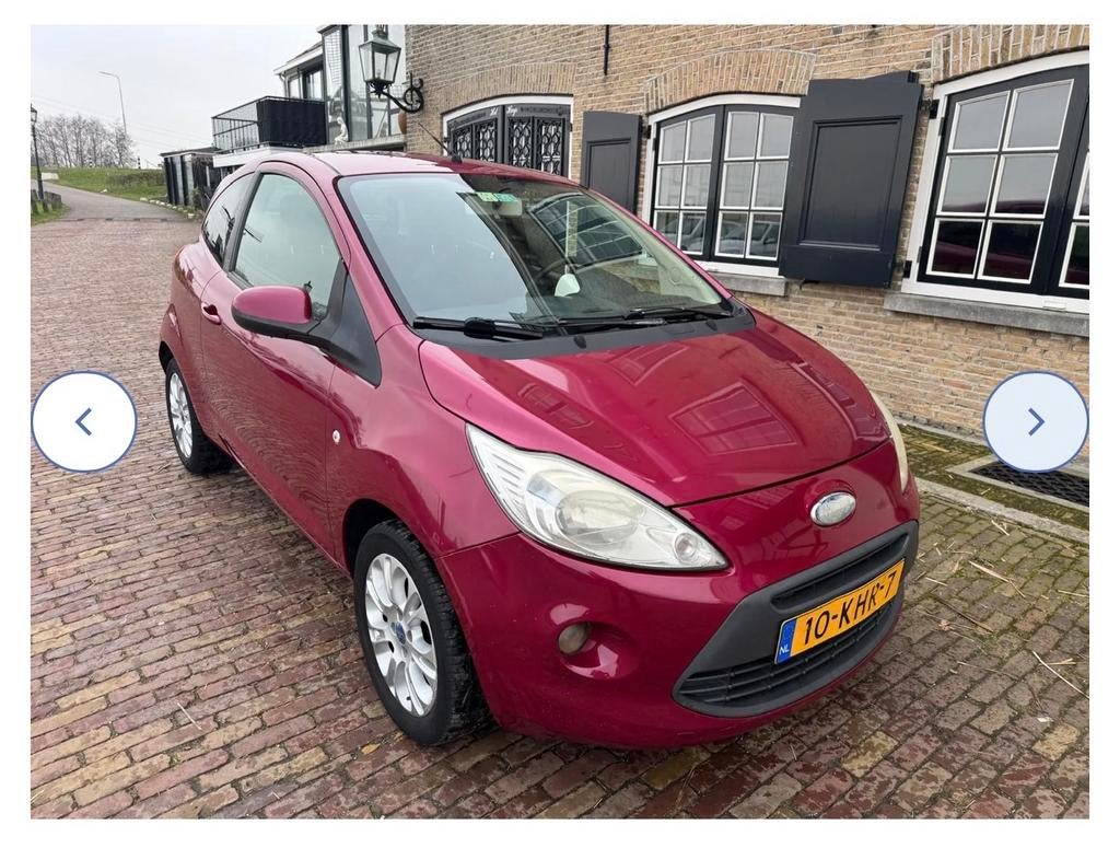 Ford Ka 1.2 51KW 2009 + nwe APK bij levering, Auto's, Voorwielaandrijving, 1242 cc, 4 stoelen, Origineel Nederlands