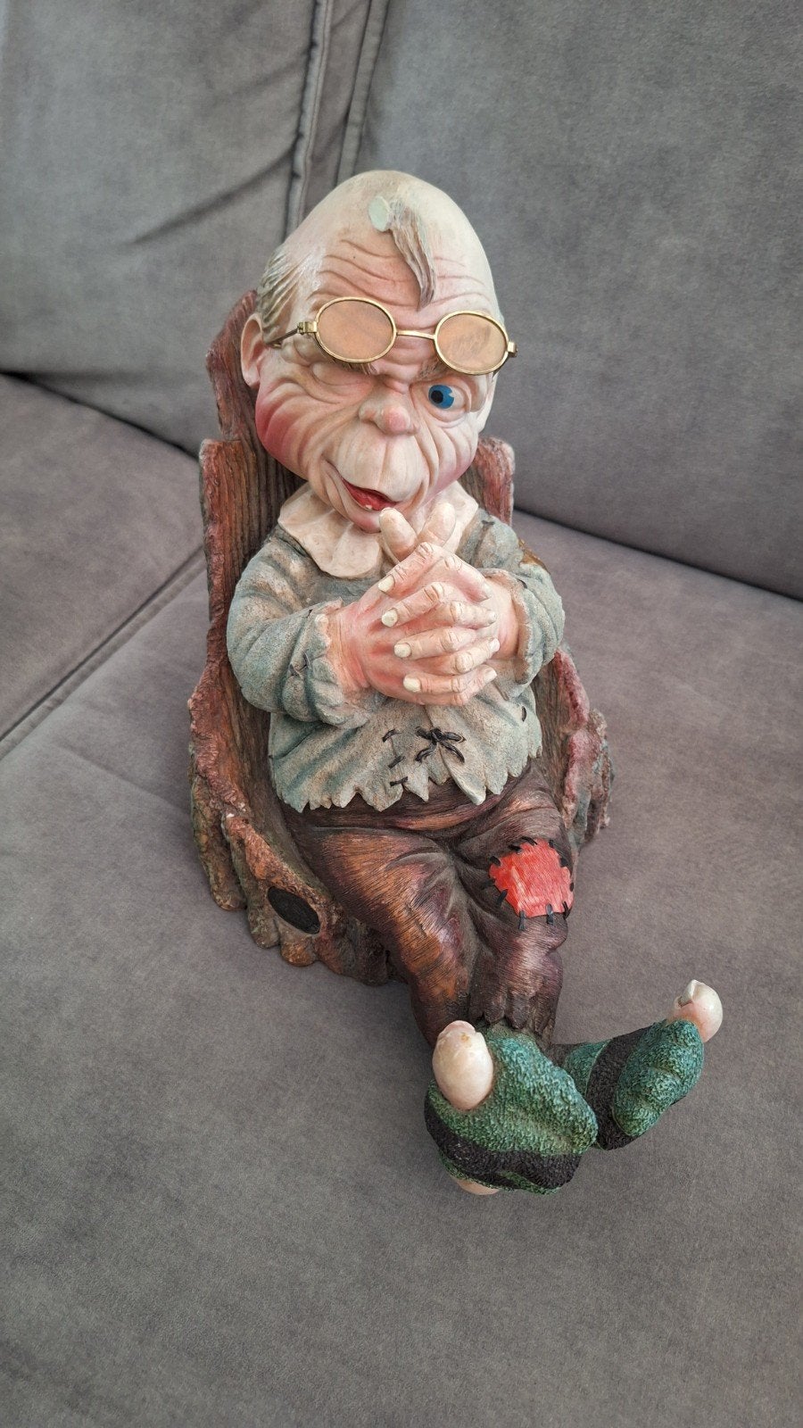 Efteling Laaf Opa met bril - groot, Ophalen of Verzenden