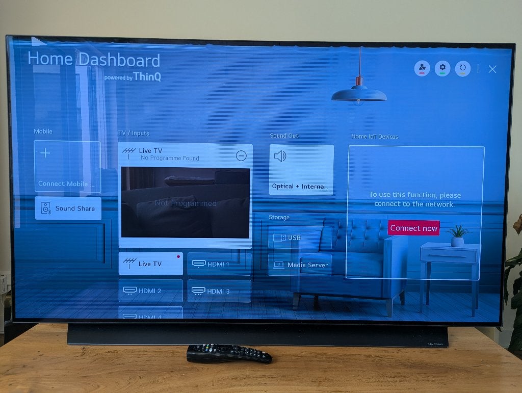 LG OLED55CX3LA 55inch oled met defect, Audio, Tv en Foto, Televisies, Ophalen, 4k (UHD), OLED, 120 Hz