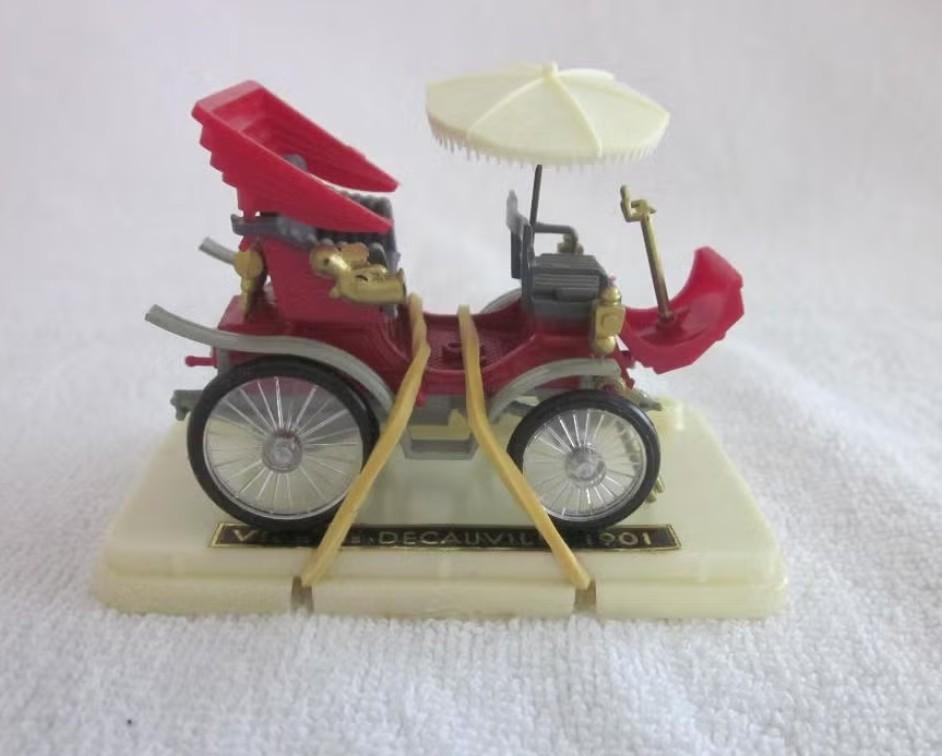 Safir Decauville 1901 in box met witte parasol., Ophalen of Verzenden, Zo goed als nieuw, Auto, Overige merken
