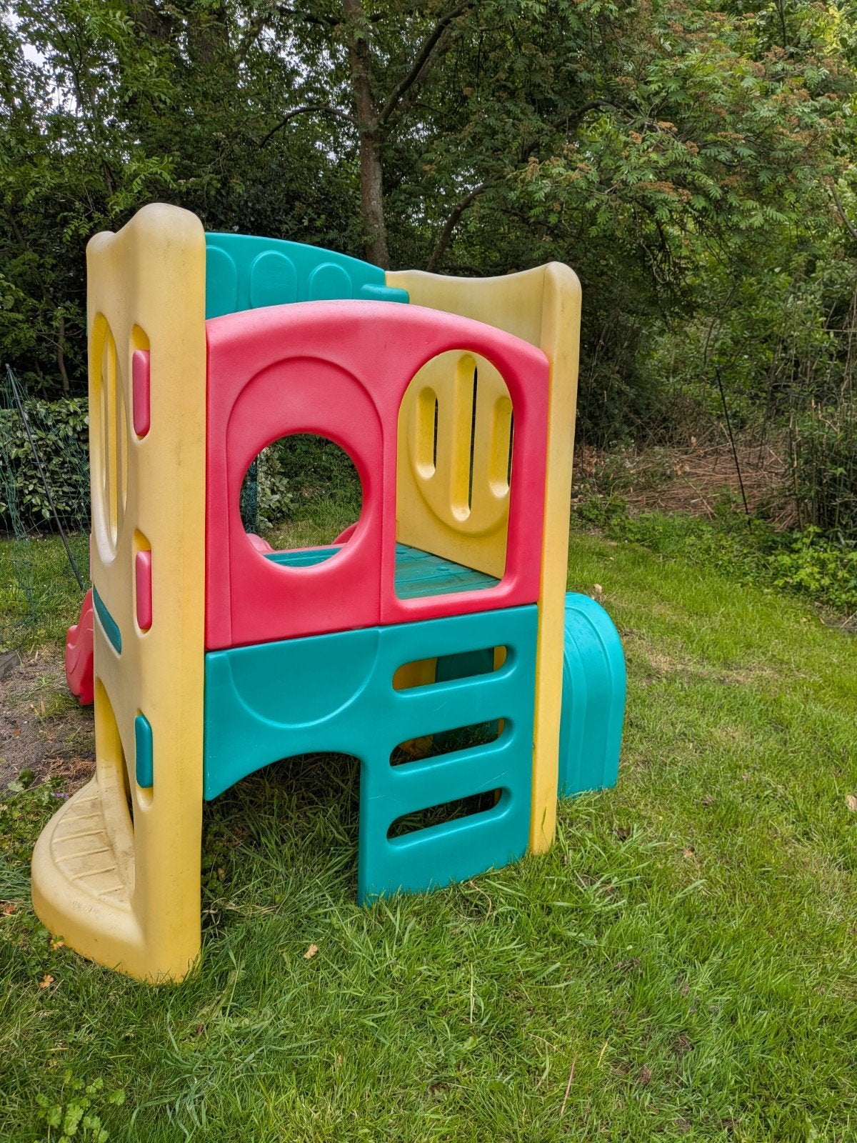 Little Tikes Klimtoestel met Glijbaan en Tunnel, Ophalen, Gebruikt, Klimwand