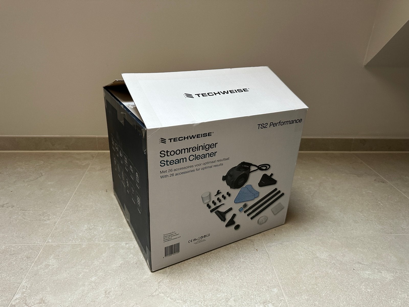 Techweise TS2 Performance stoom reiniger, Ophalen of Verzenden, Zo goed als nieuw