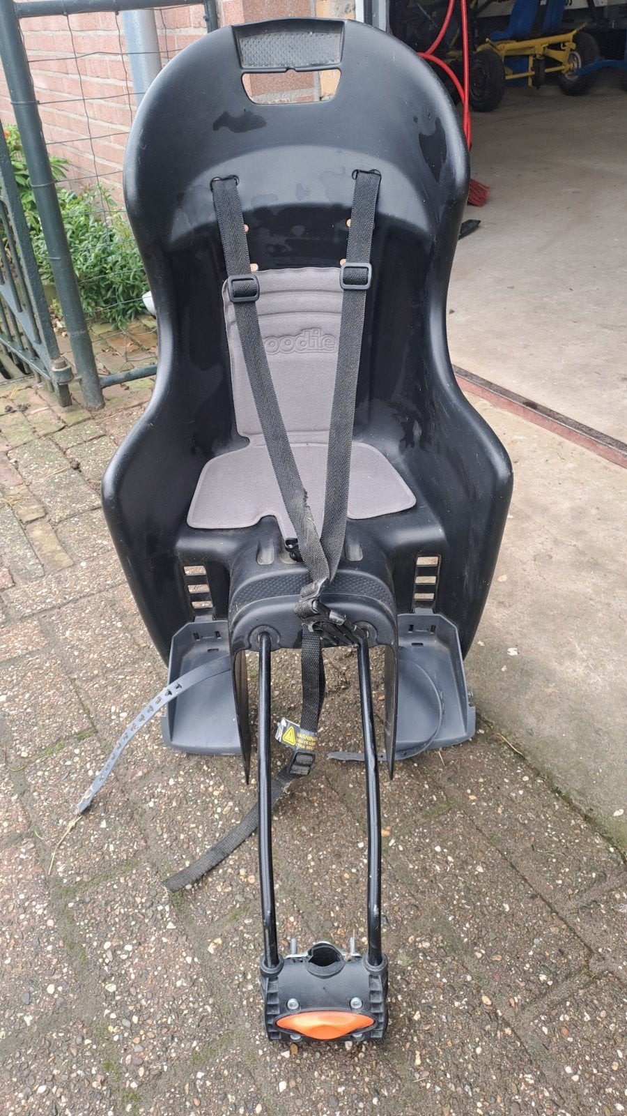Achterzitje kinderzitje fiets Bobike, Fietsen en Brommers, Fietsaccessoires | Fietsstoeltjes, Ophalen, Gebruikt