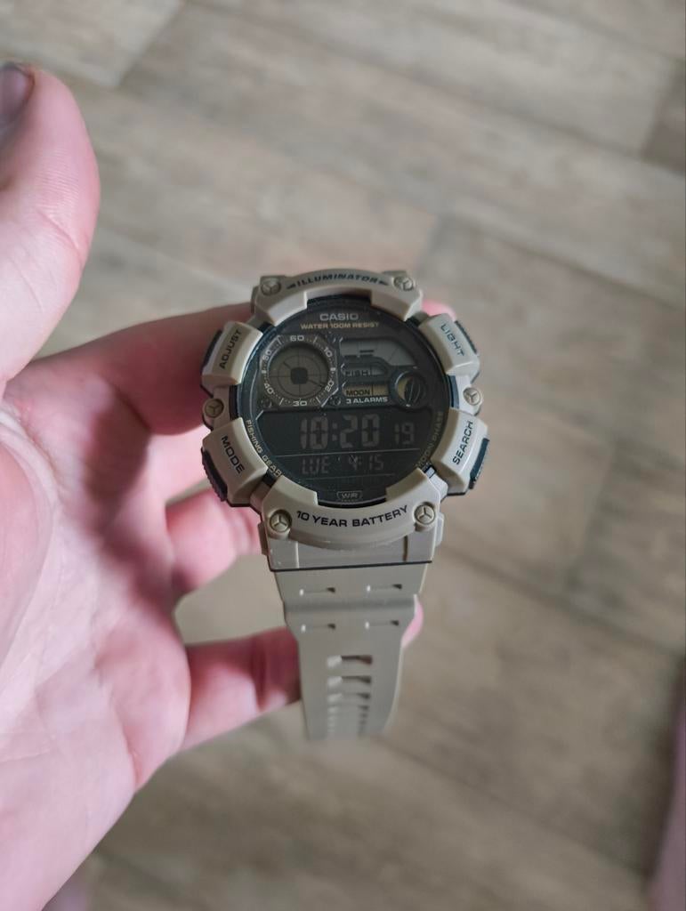 Casio horloge, Casio, Kunststof, Kunststof, Ophalen of Verzenden