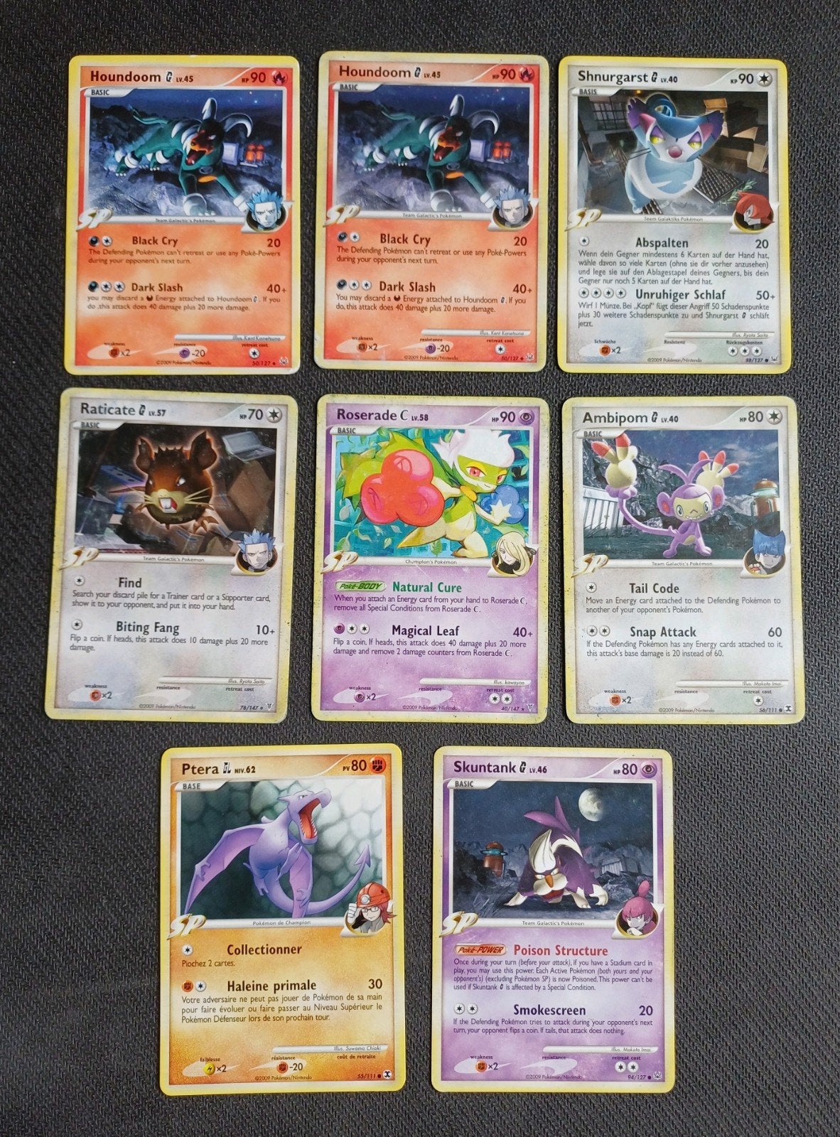 Pokemon Sp kaarten set Platinum area, Ophalen of Verzenden, Nieuw, Meerdere kaarten
