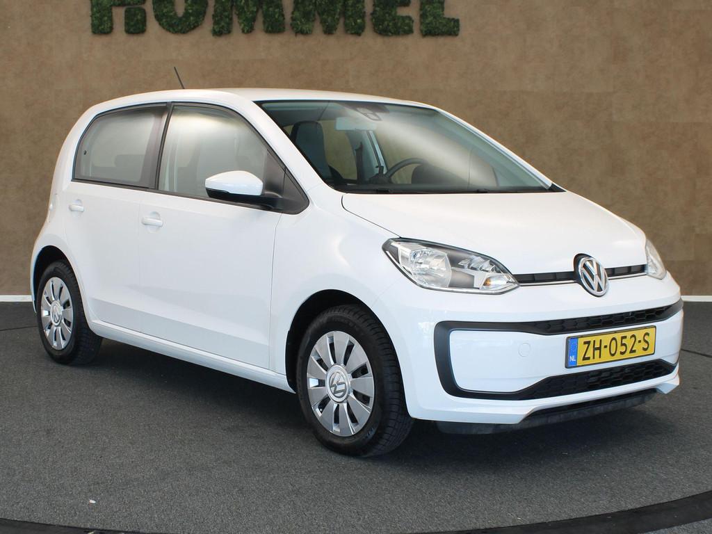 Volkswagen Up! 1.0 BMT move up! - ORIGINEEL NEDERLANDSE AUTO, Voorwielaandrijving, Stof, Gebruikt, Wit