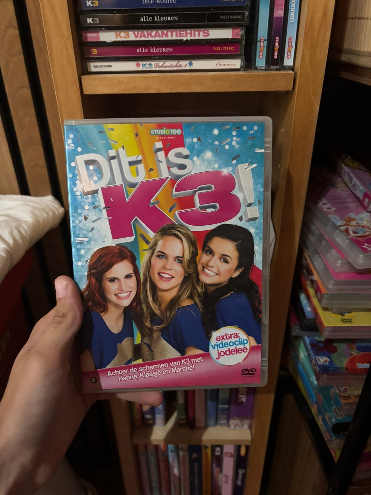K3 dvd dit is k3, Alle leeftijden, Ophalen of Verzenden, Zo goed als nieuw, Stand-up of Theatershow