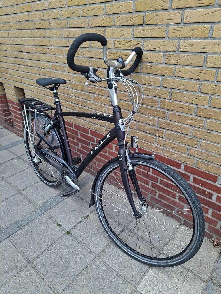 GAZELLE Fuente Herenfiets 57cm/28inch, Gebruikt, Velgrem, Versnellingen, Ophalen of Verzenden