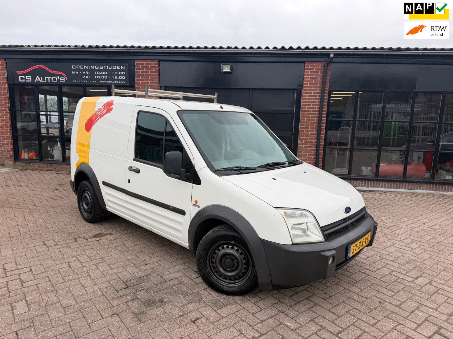 Ford Transit Connect T200S 1.8 TDdi, Auto's, Voorwielaandrijving, Stof, Gebruikt, 4 cilinders