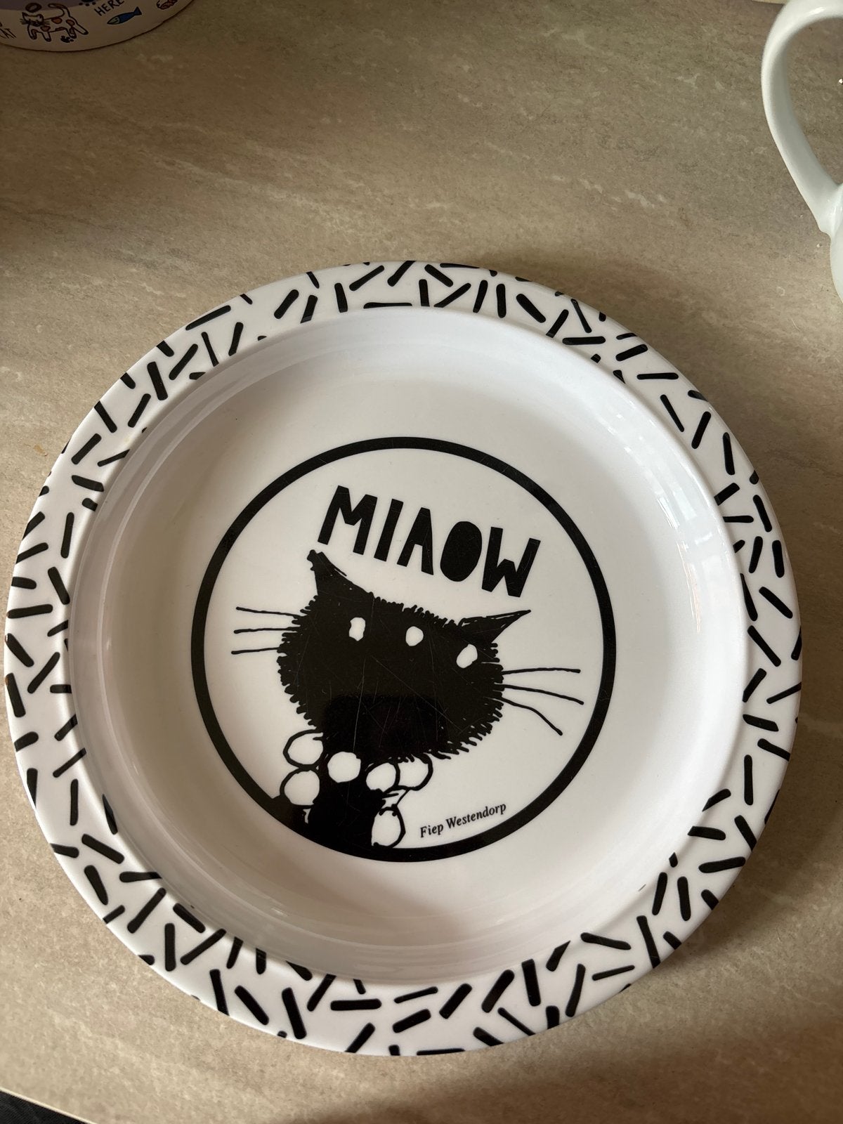 Bord melamine Siepie kat. Fiep Westendorp, Ophalen of Verzenden, Gebruikt, Overige typen
