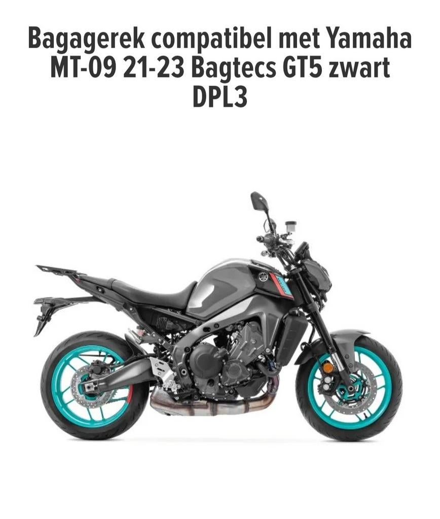 Bagagedrager yamaha mt09, Motoren, Onderdelen | Yamaha, Ophalen of Verzenden