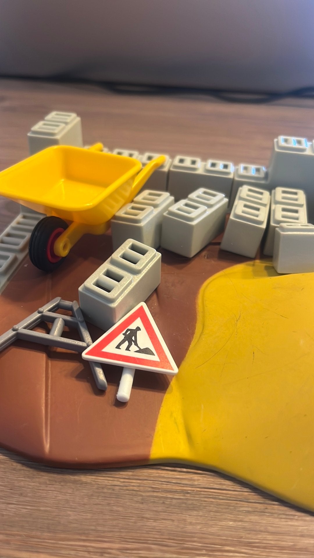 Playmobil 4138 metselwerkplaats, Kinderen en Baby's, Ophalen, Gebruikt