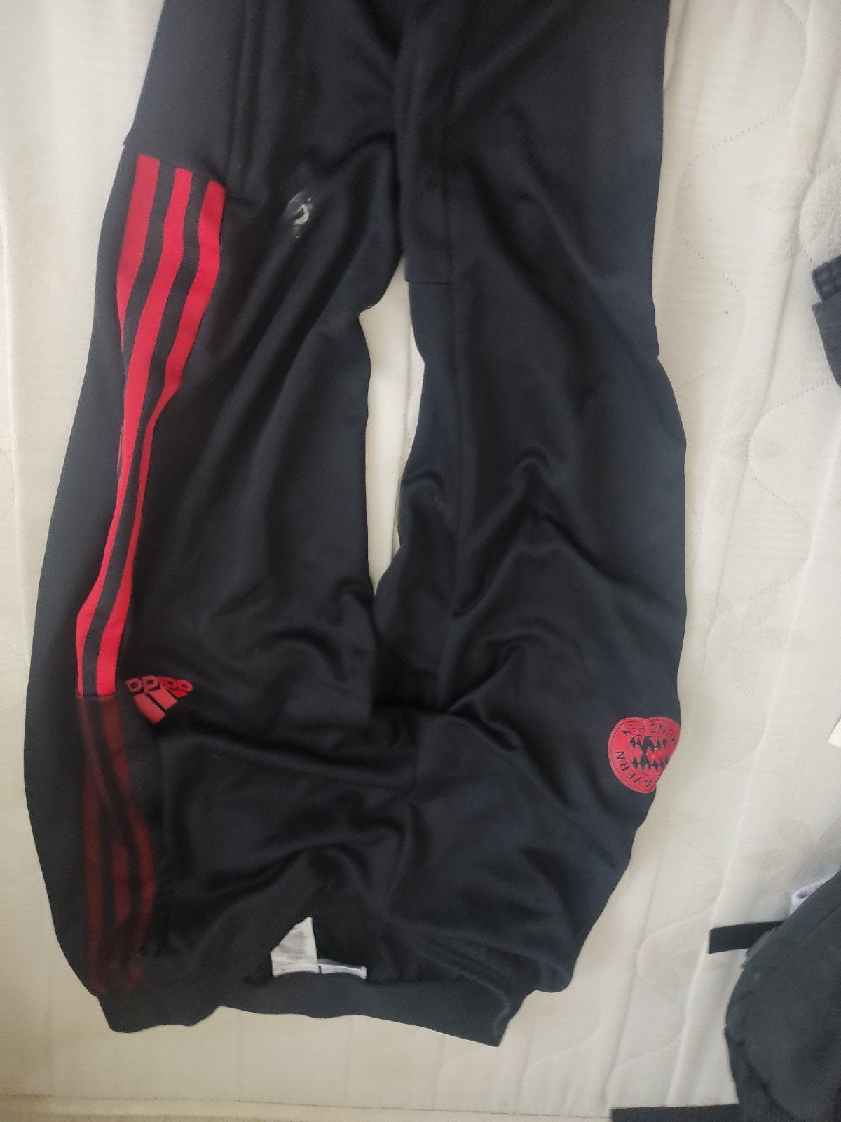 Adidas FC Bayern München trainingsbroek - Maat M, Adidas, Zwart, Fitness of Aerobics, Gedragen