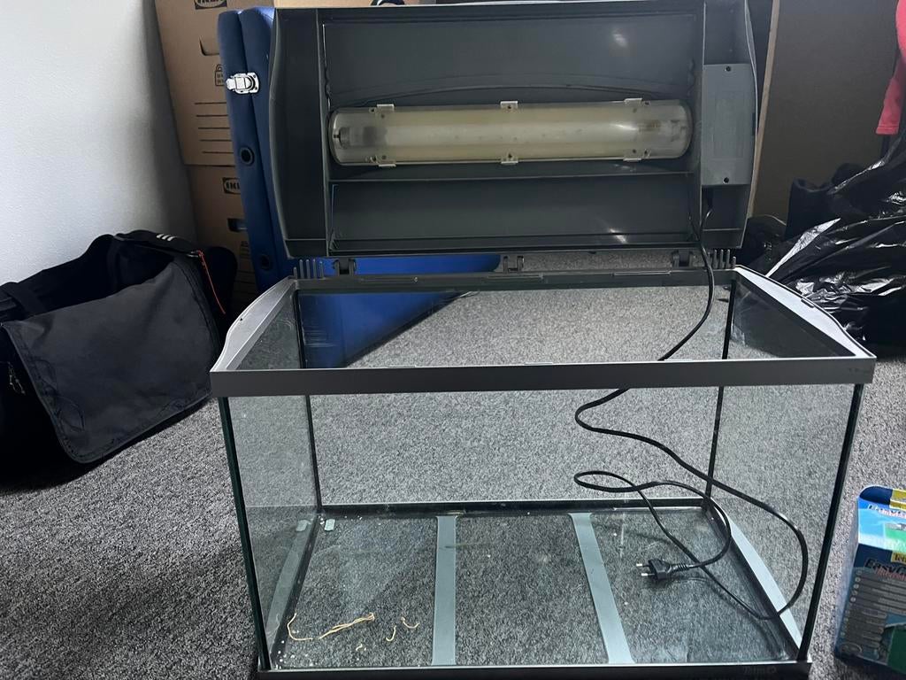 Tetra aquarium 60 liter, Ophalen of Verzenden, Gebruikt, Leeg aquarium, Tetra