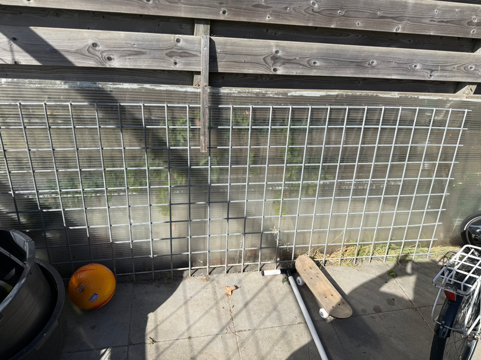 Gegalvaniseerd betongaas 237,5cmx96cm, Ophalen, Zo goed als nieuw, IJzer, Gaashekwerk