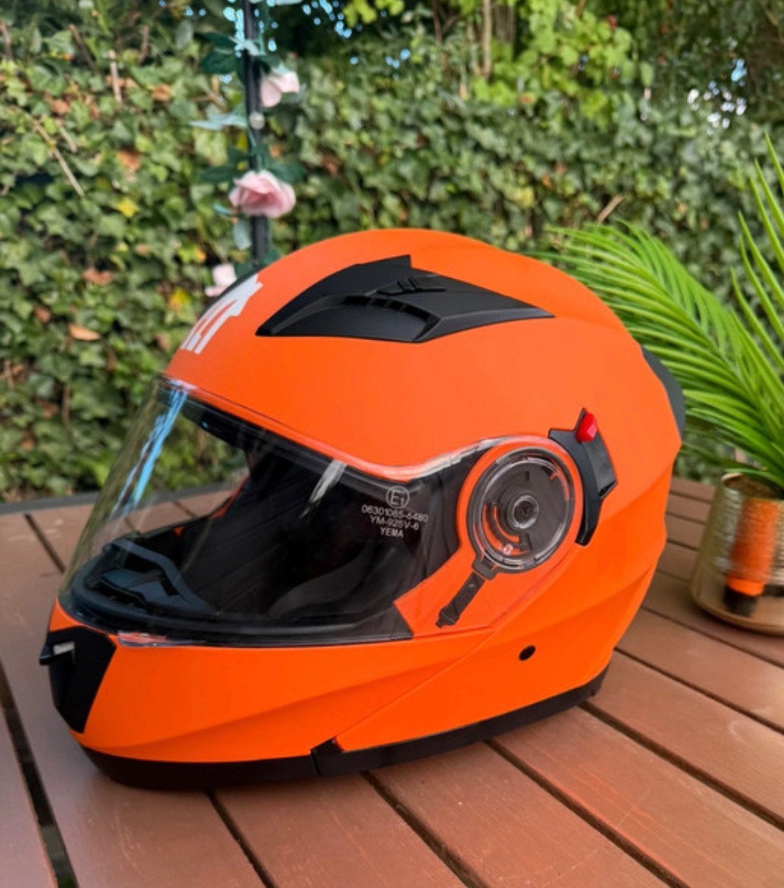Motorhelm thuisbezorgd maat L, Ophalen of Verzenden
