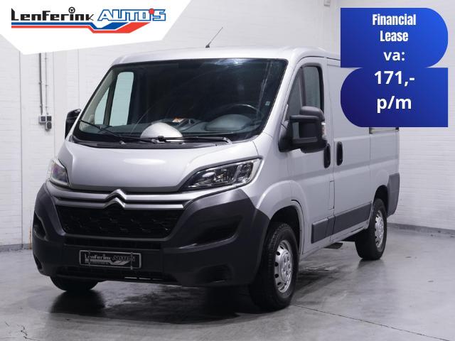 Citroen Jumper 2.0 HDI 130 pk L1H1 2x Schuifdeur, Airco, Cru, Voorwielaandrijving, Stof, Gebruikt, Euro 6