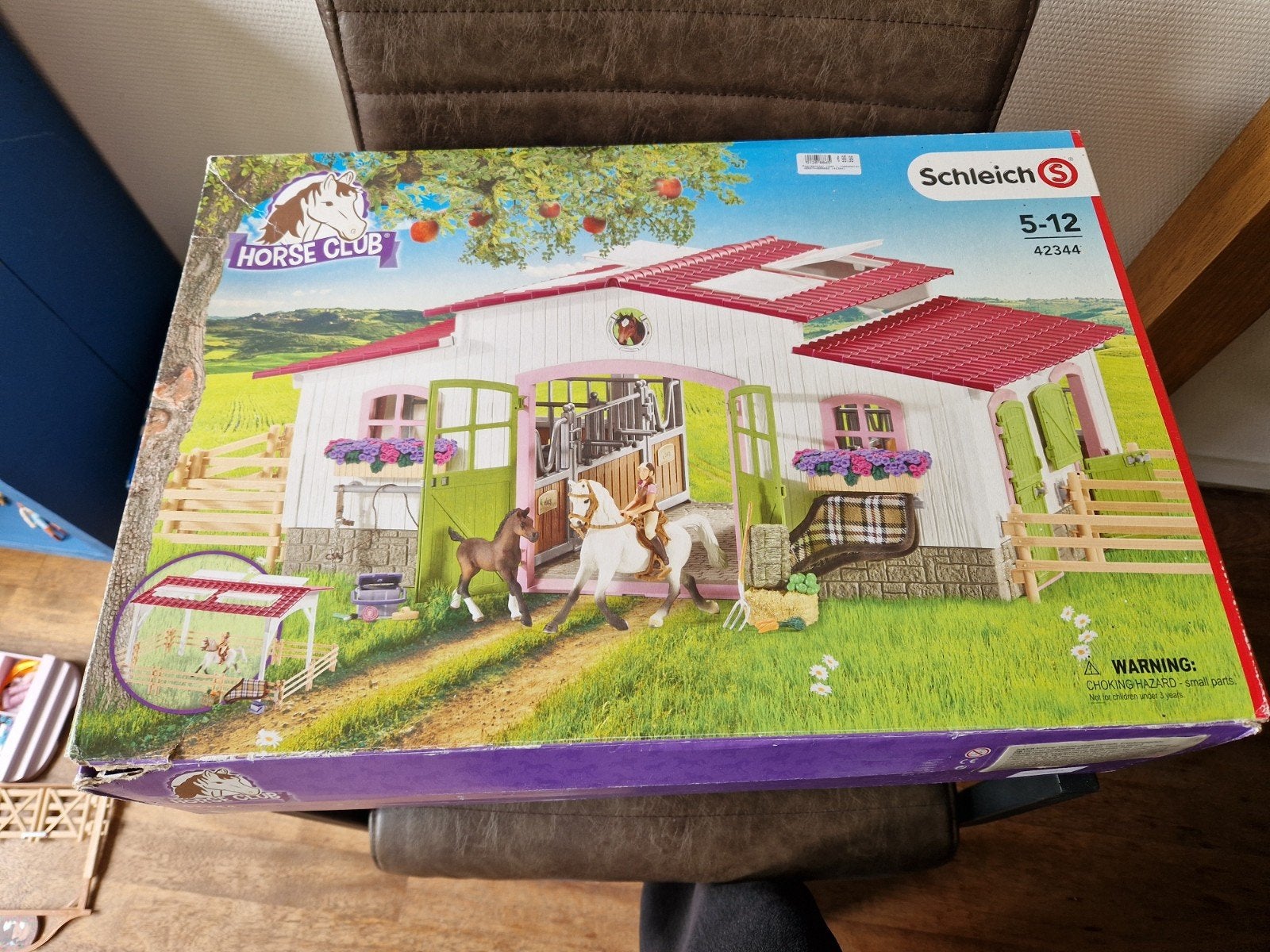 Schleich Horse Club Paardenstal en Paardenverzorging Set, Kinderen en Baby's, Speelgoed | Overig, Ophalen of Verzenden, Zo goed als nieuw