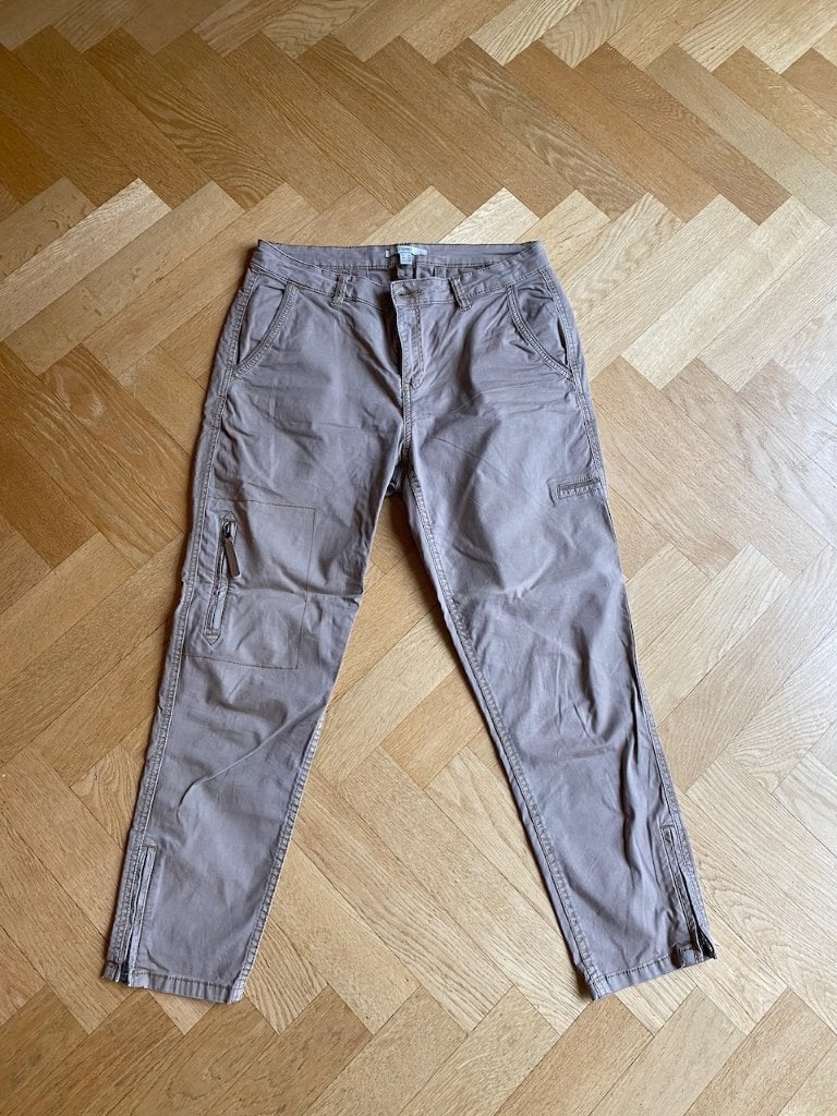 Bruine /taupe 7/8 broek van Esprit, maat 36, Bruin, Ophalen of Verzenden, Driekwart, Maat 36 (S)