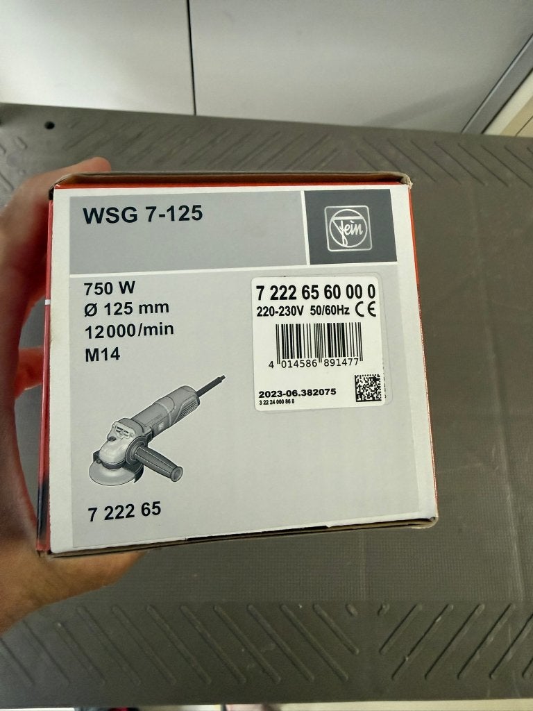 Fein slijptol (NIEUW IN DOOS), Ophalen of Verzenden, Nieuw, 700 tot 1000 watt, Haakse handslijpmachine