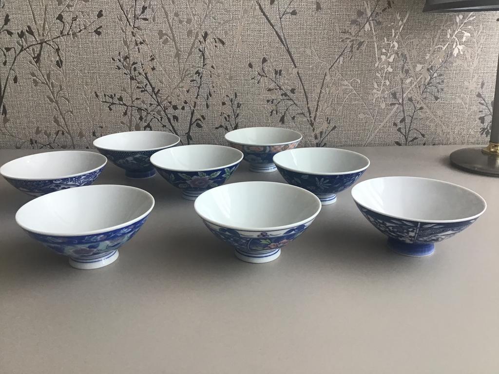 Prachtige oude japanse schaaltjes, Antiek en Kunst, Ophalen of Verzenden