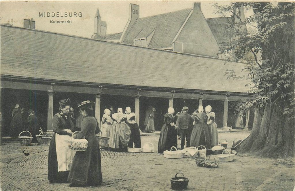378-353-047 Middelburg Botermarkt, Verzenden, Voor 1920, Zeeland