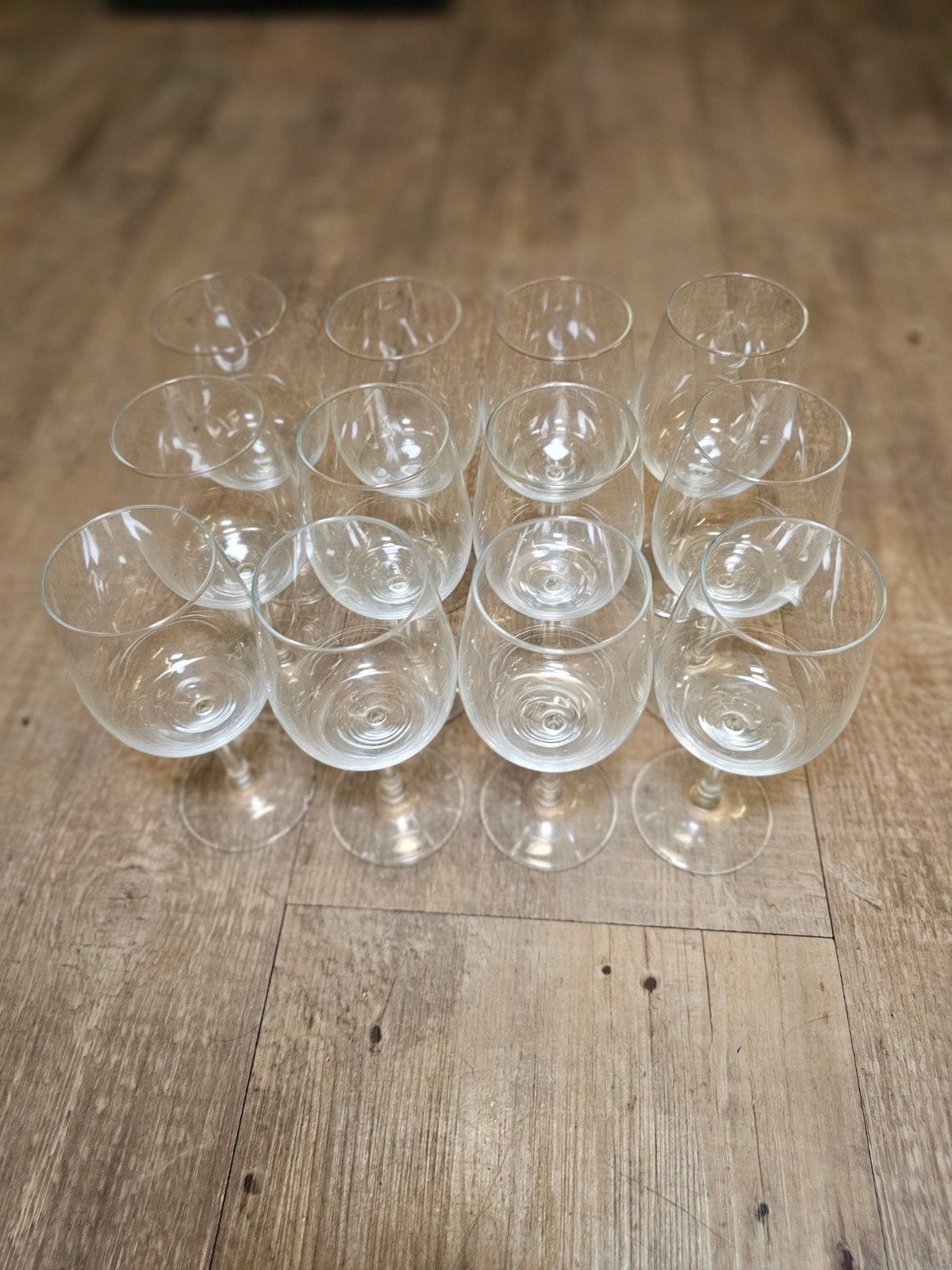 Set van 12 wijnglazen, Ophalen of Verzenden