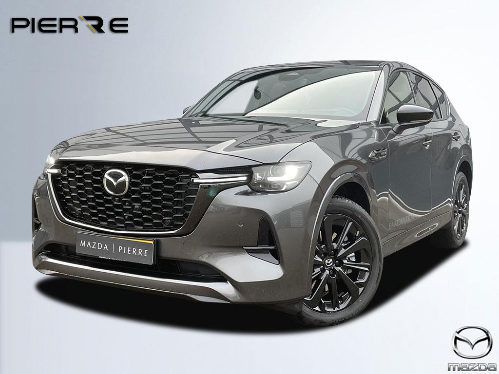 Mazda CX-60 2.5 e-SkyActiv PHEV Homura Business Edition Appl, Auto's, Mazda, Bedrijf, Te koop, CX-60, 360° camera, 4x4, ABS, Achteruitrijcamera