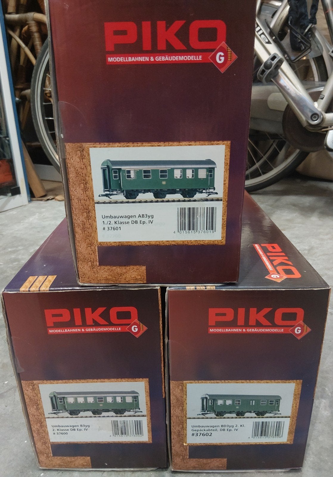 Piko G Umbauw rijtuigen., Overige merken, Ophalen of Verzenden, Zo goed als nieuw, Gelijkstroom