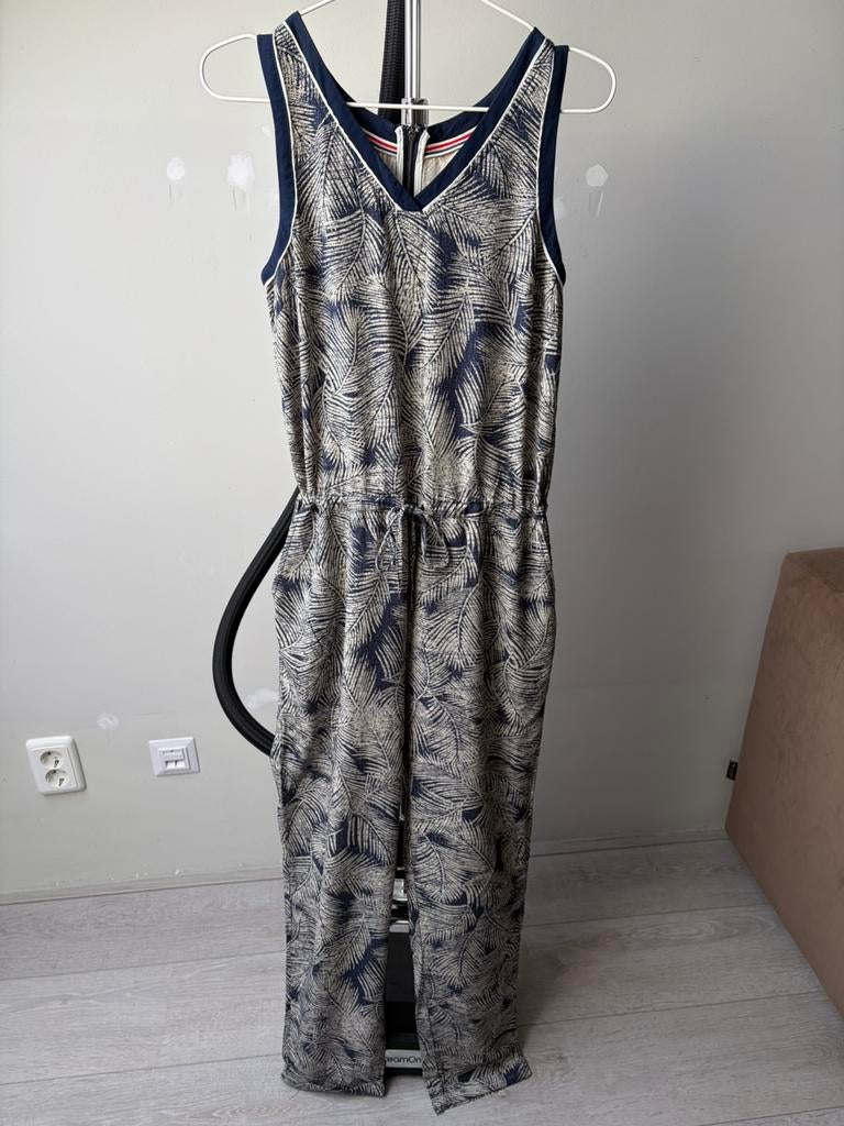 Tommy Hilfiger Denim jumpsuit maat S, Verzenden, Zo goed als nieuw, Maat 36 (S), Blauw